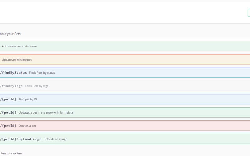 Swagger screenshot 2