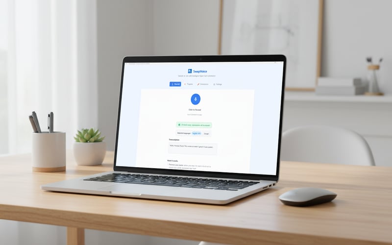 SwapVoice screenshot 1