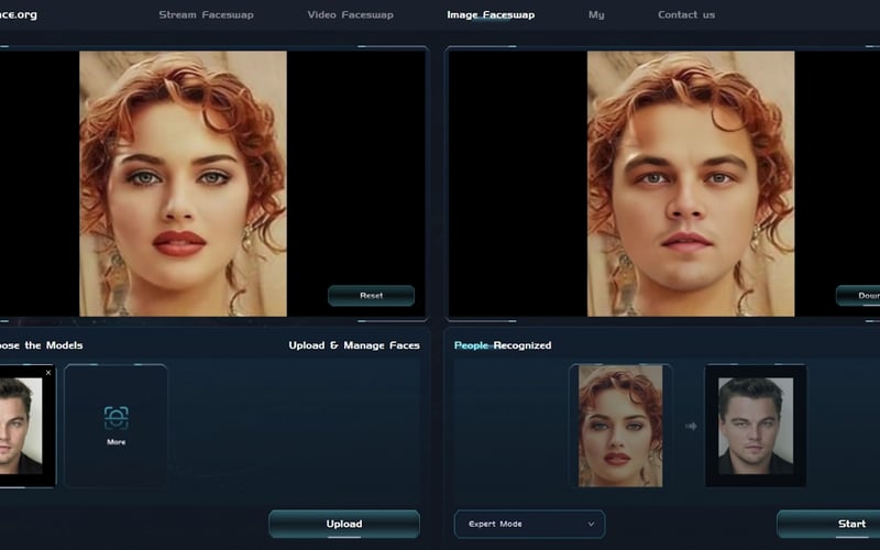 Swapface screenshot 1