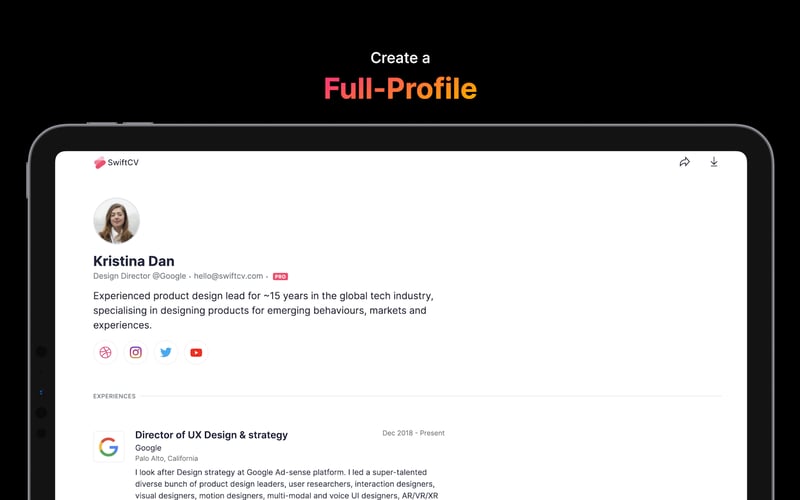 SwiftCV screenshot 2