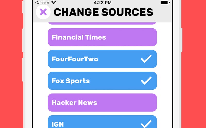 Swiipe News screenshot 1