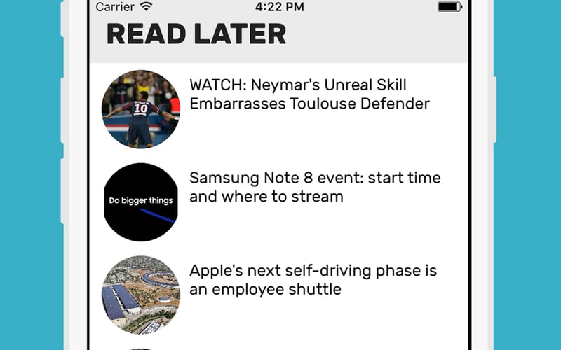 Swiipe News screenshot 2