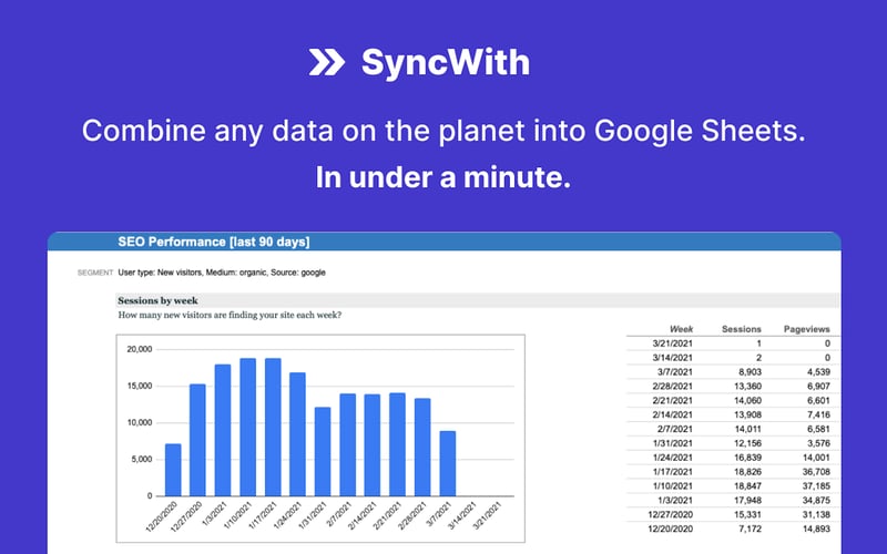 SyncWith screenshot 2