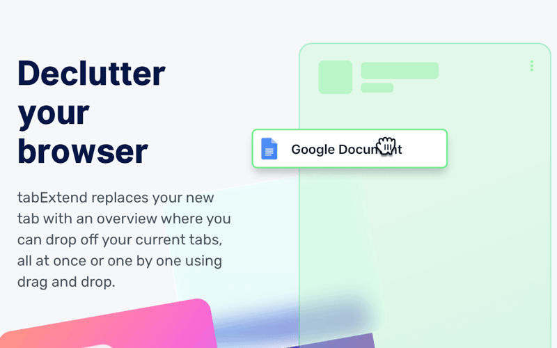 TabExtend screenshot 2