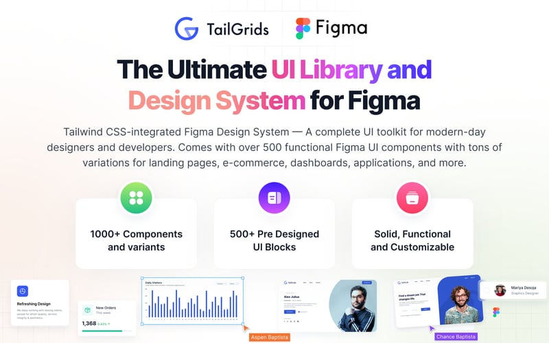 TailGrids screenshot 1