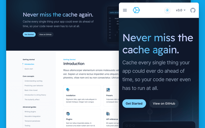 Tailwind CSS screenshot 3