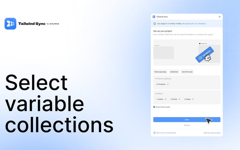 Tailwind Sync screenshot 2