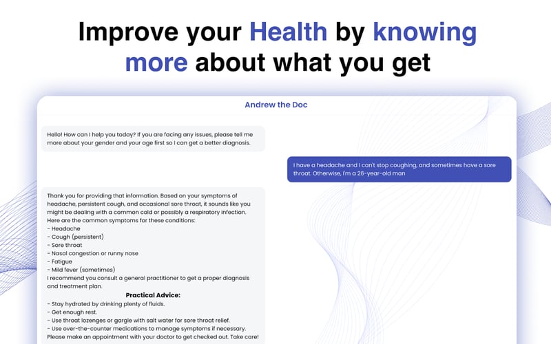 TakeCareAI screenshot 2