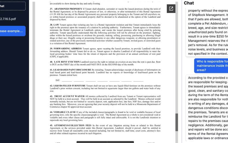 Talk2Lease screenshot 3