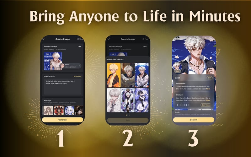 Talkie: Soulful AI screenshot 2