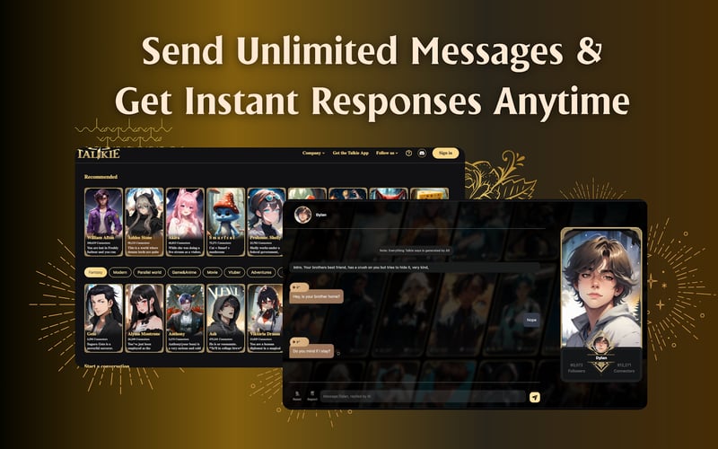 Talkie: Soulful AI screenshot 3