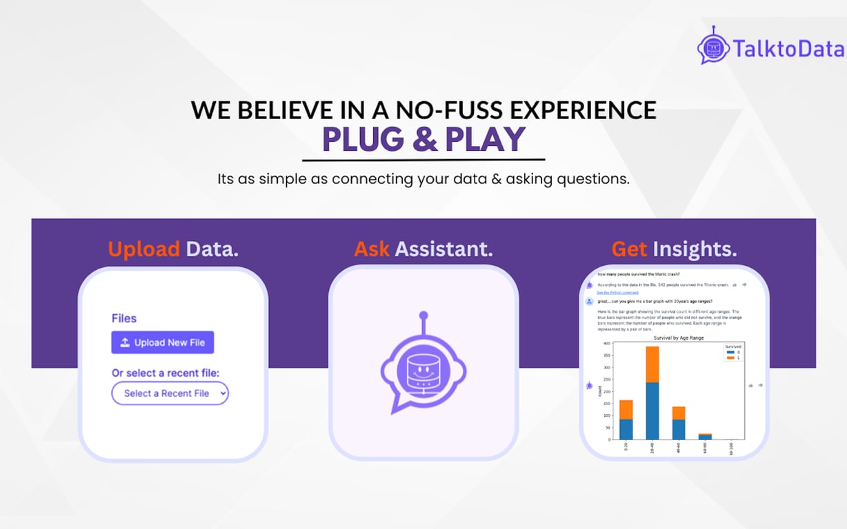 TalktoData AI preview