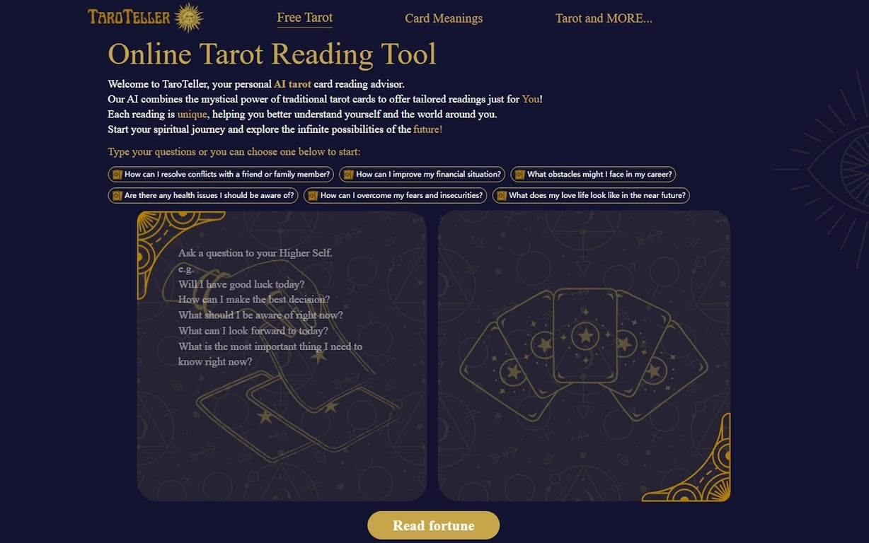 TaroTeller preview