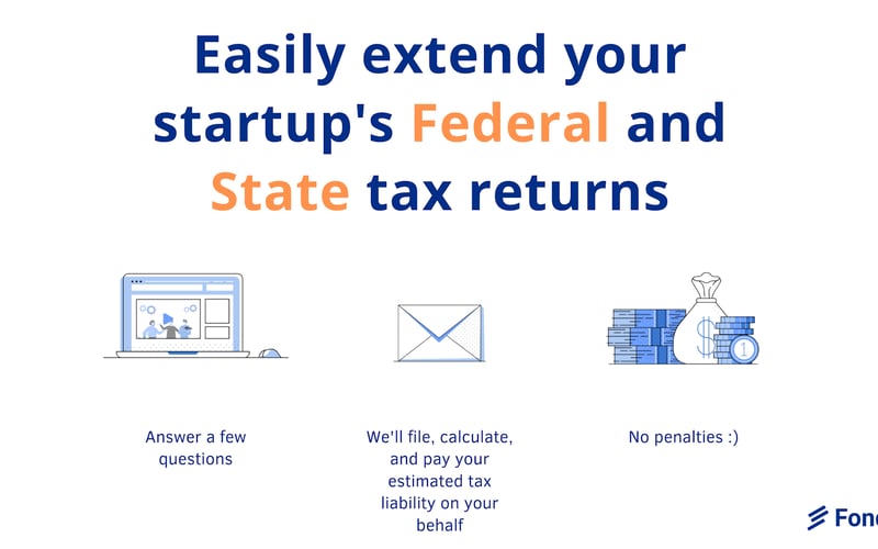 Tax Extension Filer by Fondo screenshot 1