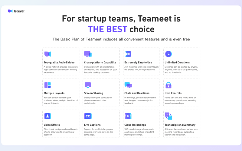 Teameet - Multilingual Team Meeting screenshot 3