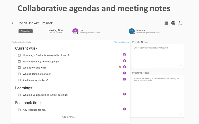 Teamworki screenshot 2