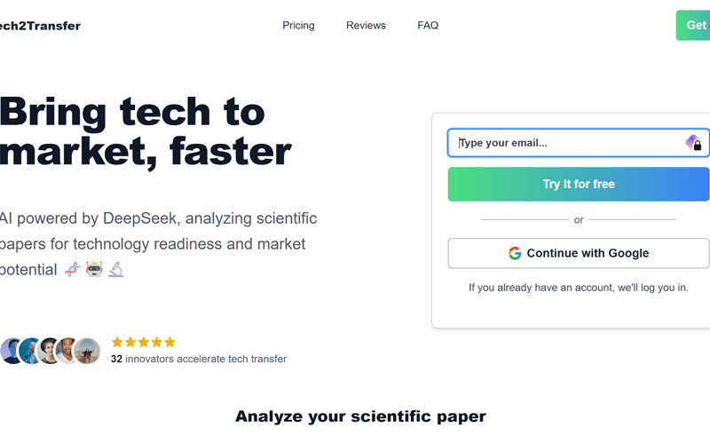 Tech2Transfer screenshot 1