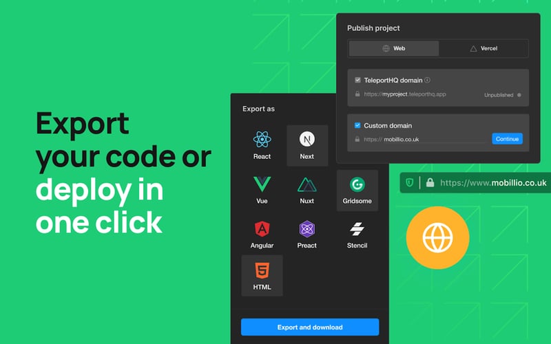 TeleportHQ screenshot 2