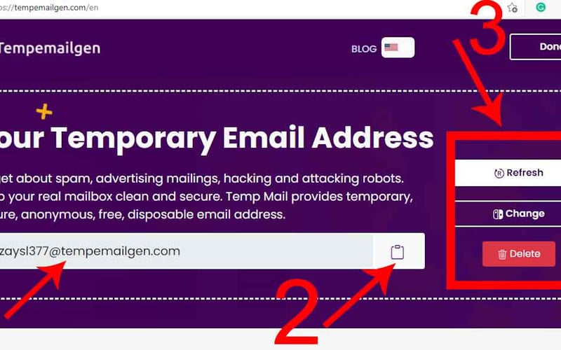 Temp Email Gen - Disposable Email screenshot 2