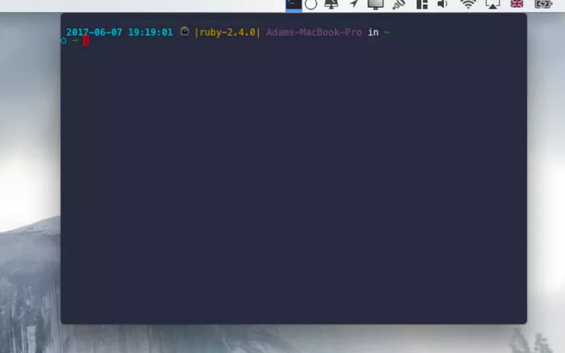 TermBar screenshot 1