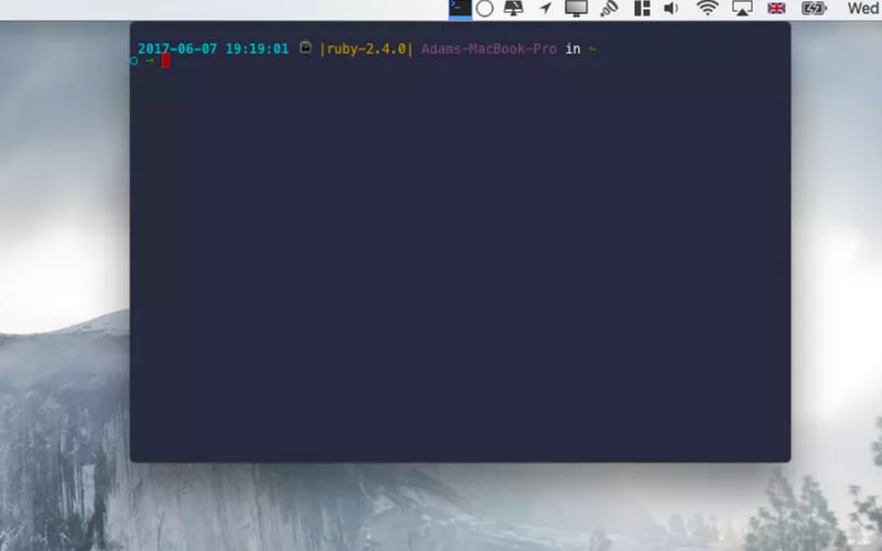 TermBar screenshot 2