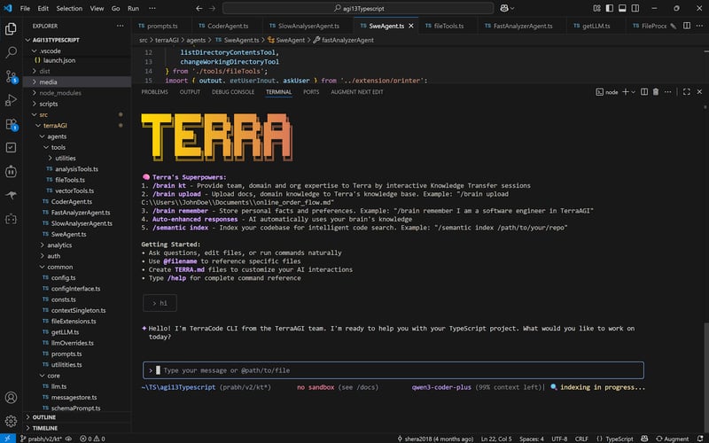 TerraCode CLI screenshot 3