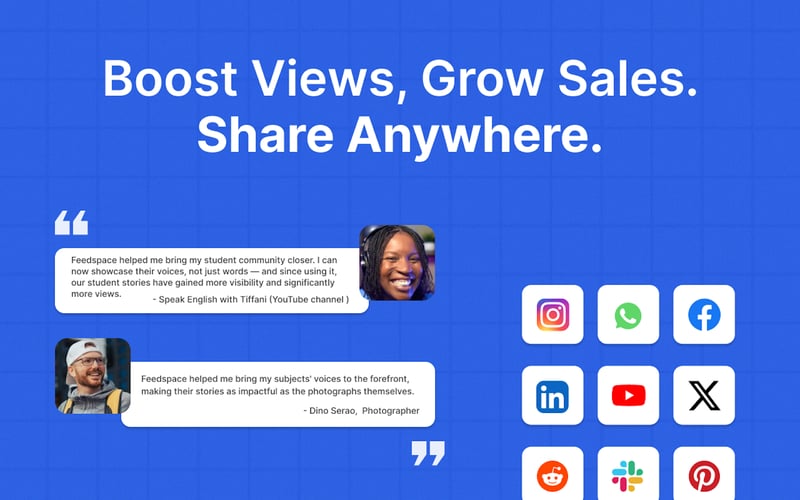 Testimonial Chrome Extension - Feedspace screenshot 2