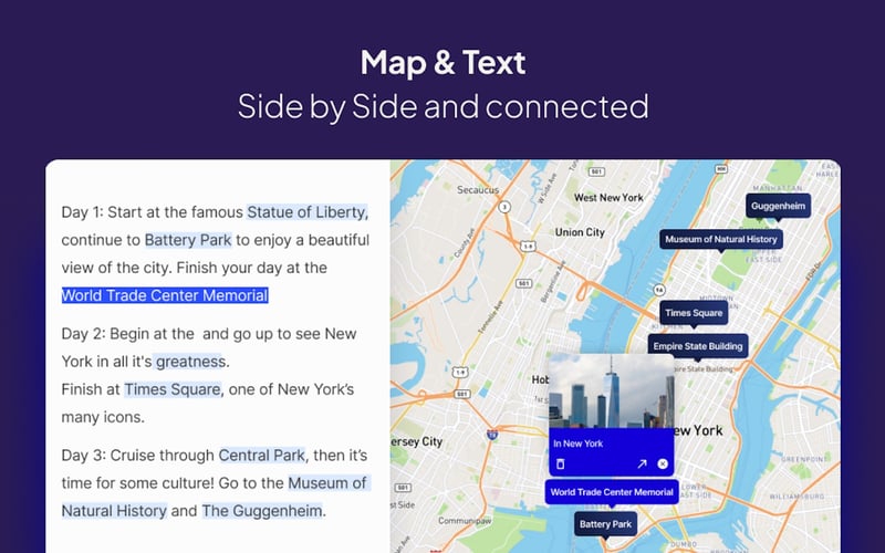 Textomap screenshot 1