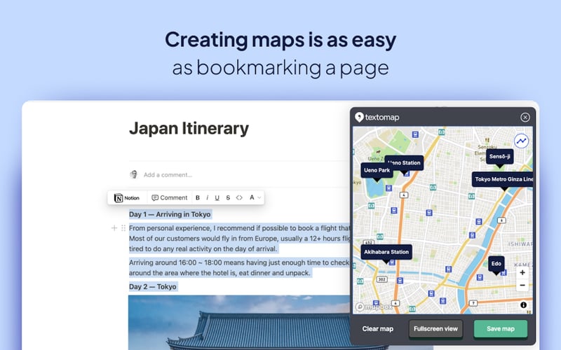 Textomap screenshot 3