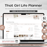 That Girl Planner Notion Template