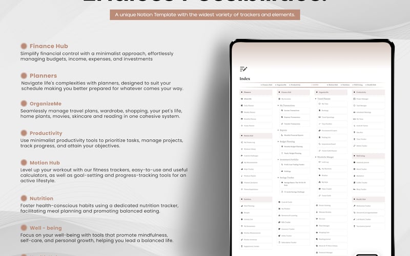That Girl Planner Notion Template screenshot 2