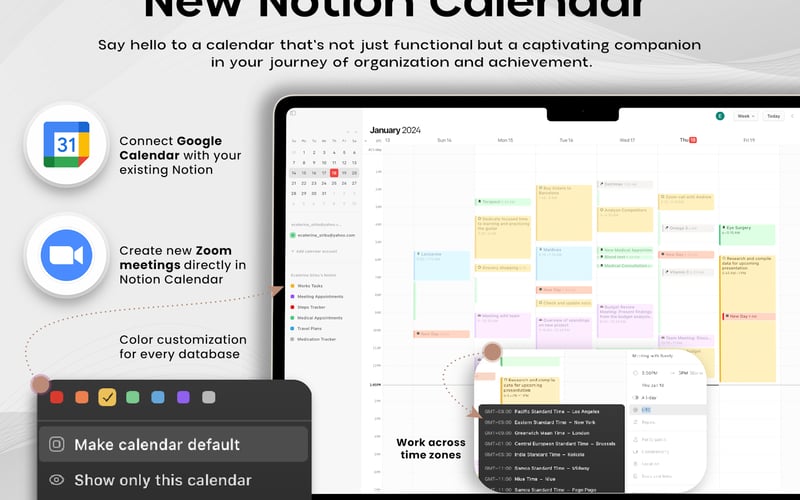 That Girl Planner Notion Template screenshot 3