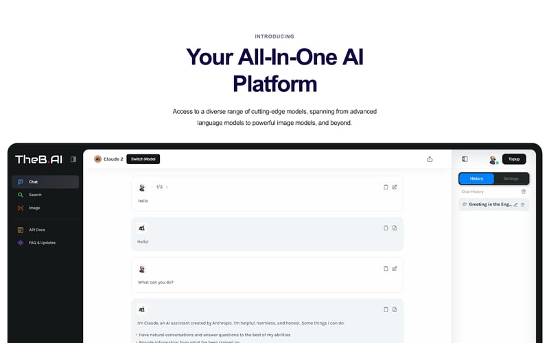 TheB.AI screenshot 1