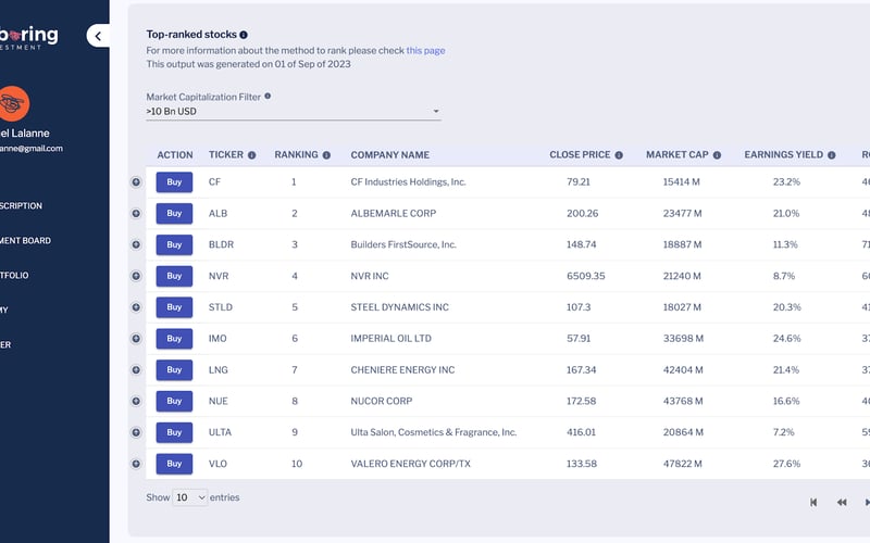The Boring Investment screenshot 1