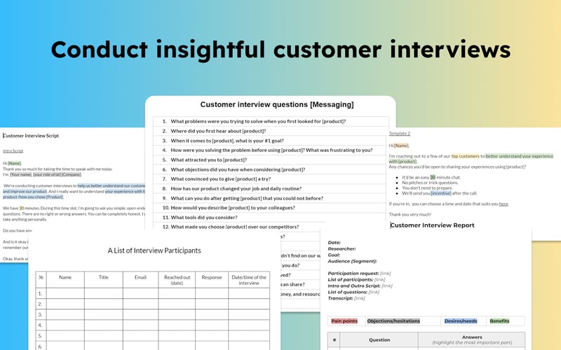 The Customer Research Report screenshot 3