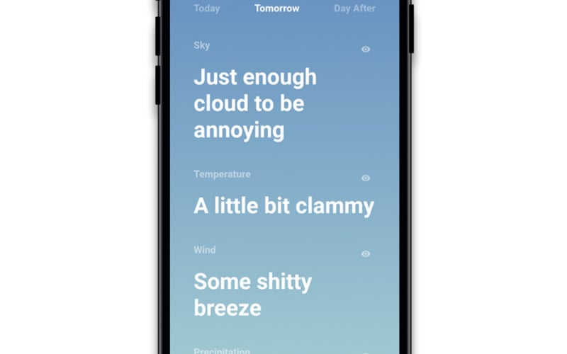 The F*cking Weather screenshot 1