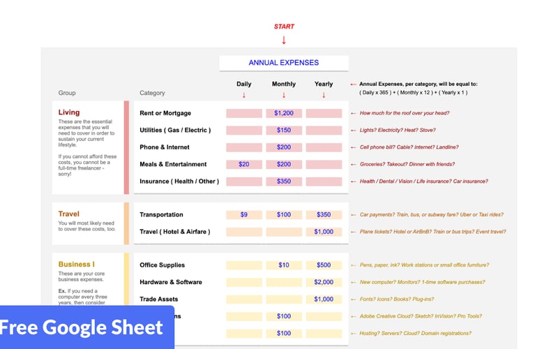 The Freelance Rate Calculator screenshot 3