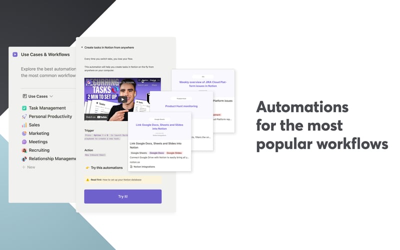 The Notion Automation Hub screenshot 3