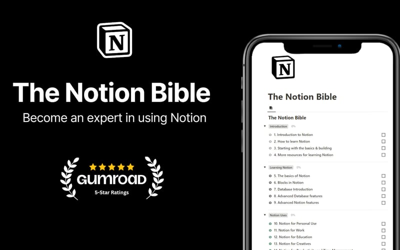 The Notion Bible screenshot 1