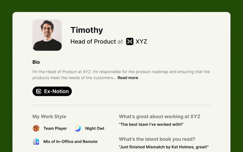 The Org screenshot 2