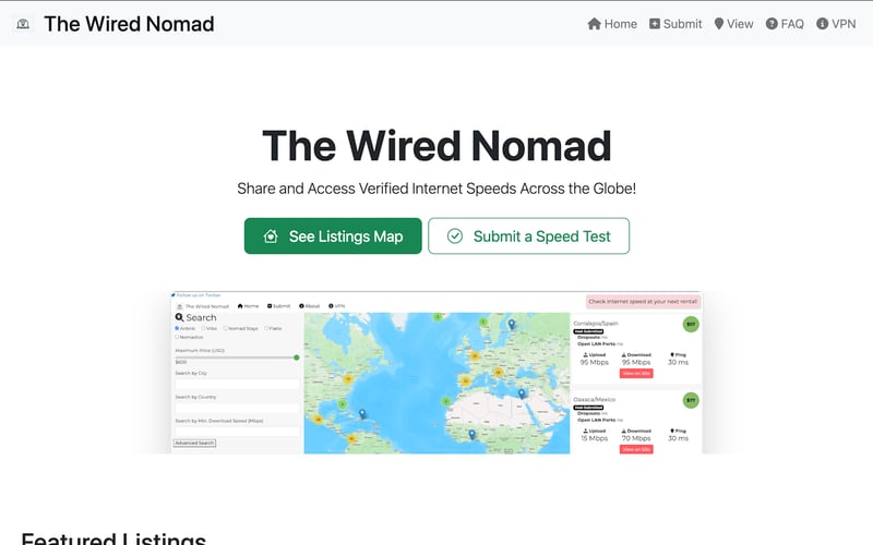 The Wired Nomad screenshot 1