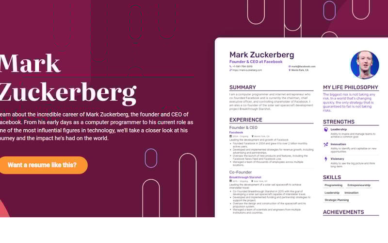 This Resume Does Not Exist screenshot 3