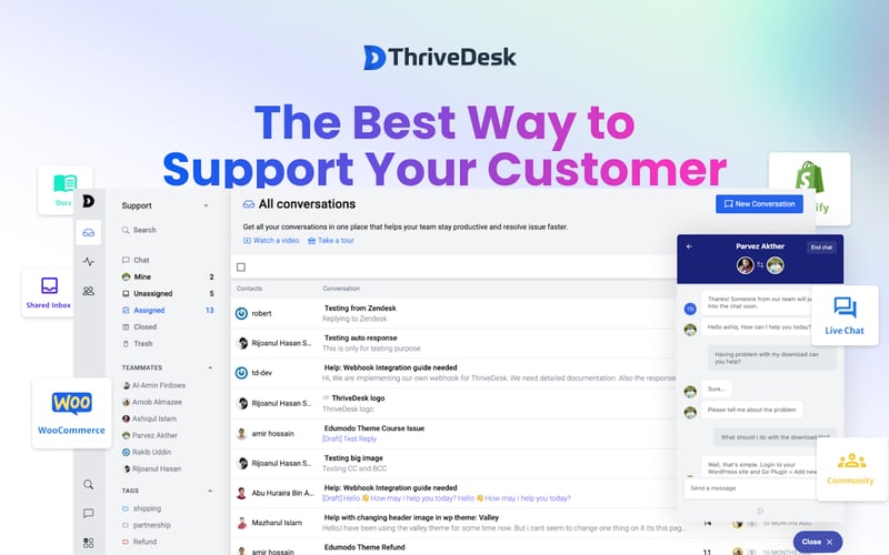 ThriveDesk screenshot 1
