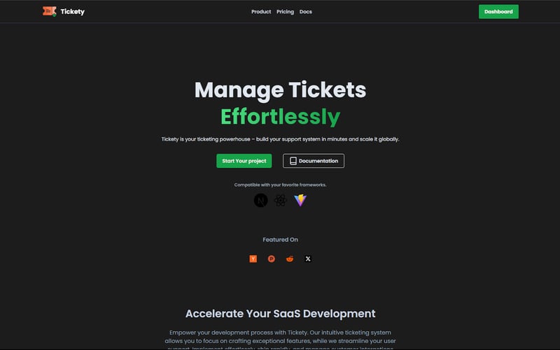 Tickety screenshot 1