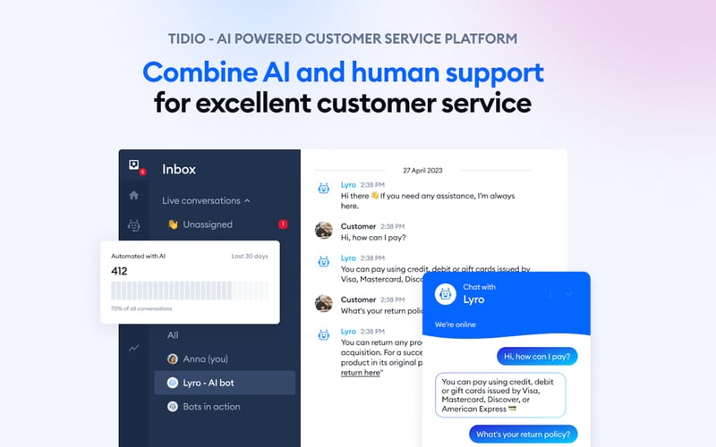 Tidio screenshot 1