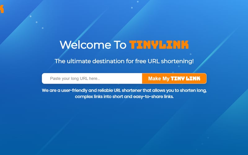 Tinylink screenshot 1
