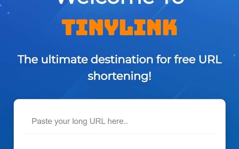 Tinylink screenshot 2