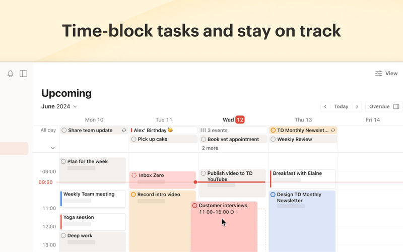 Todoist screenshot 2