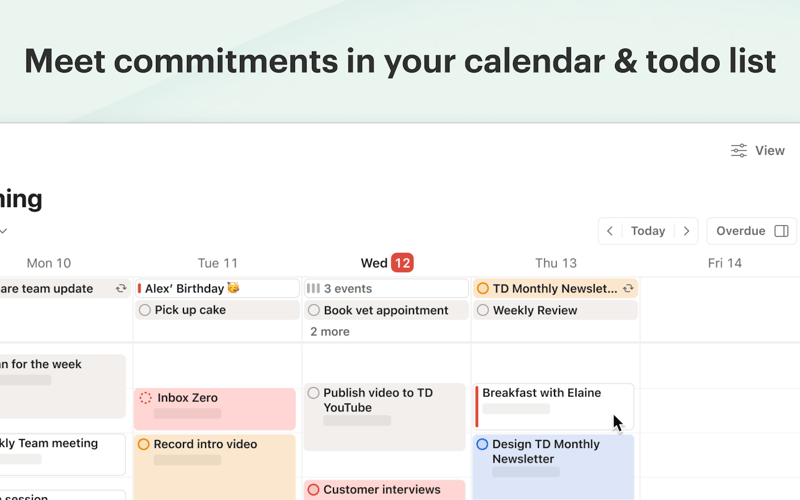 Todoist screenshot 3