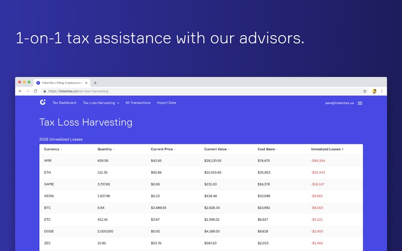 TokenTax screenshot 1